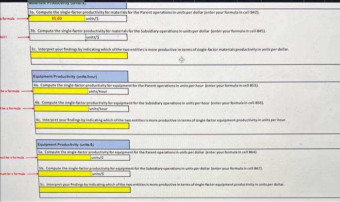 Hint: Use Excel tormutas to caleulate your
