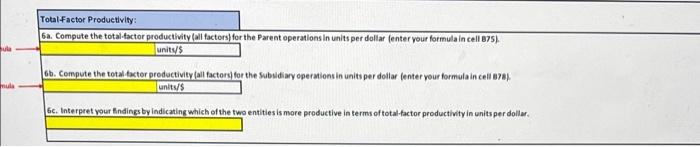 Hint: Use Excel tormutas to caleulate your