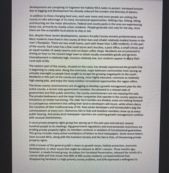 Need #8 A CASE STUDY FOR A STAKEHOLDER ANALYSIS