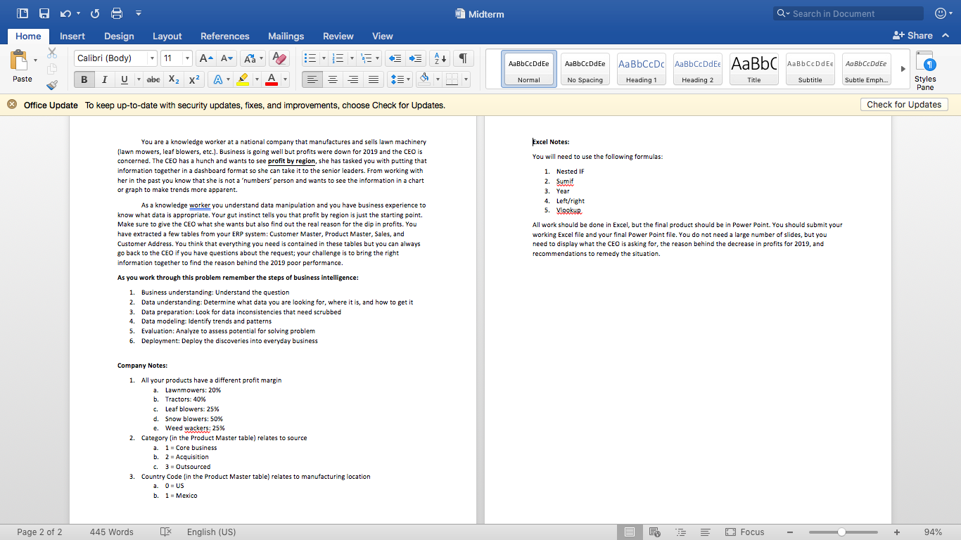Midterm Data Q Search Sheet Home Page Layout