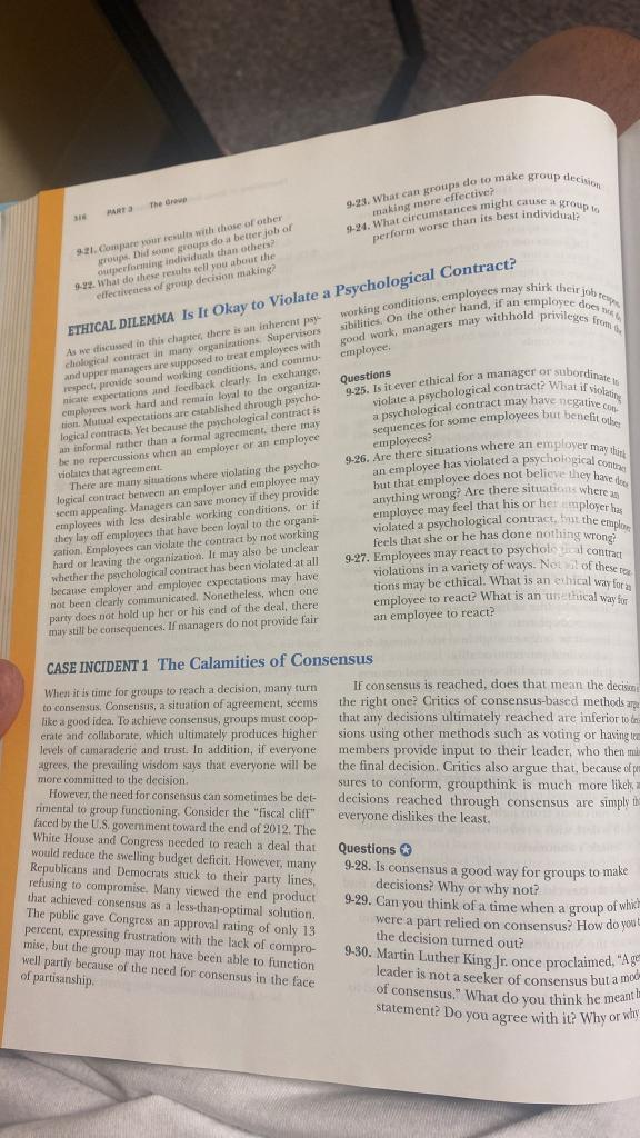 Please respond to the Ethical Dilemma questions: