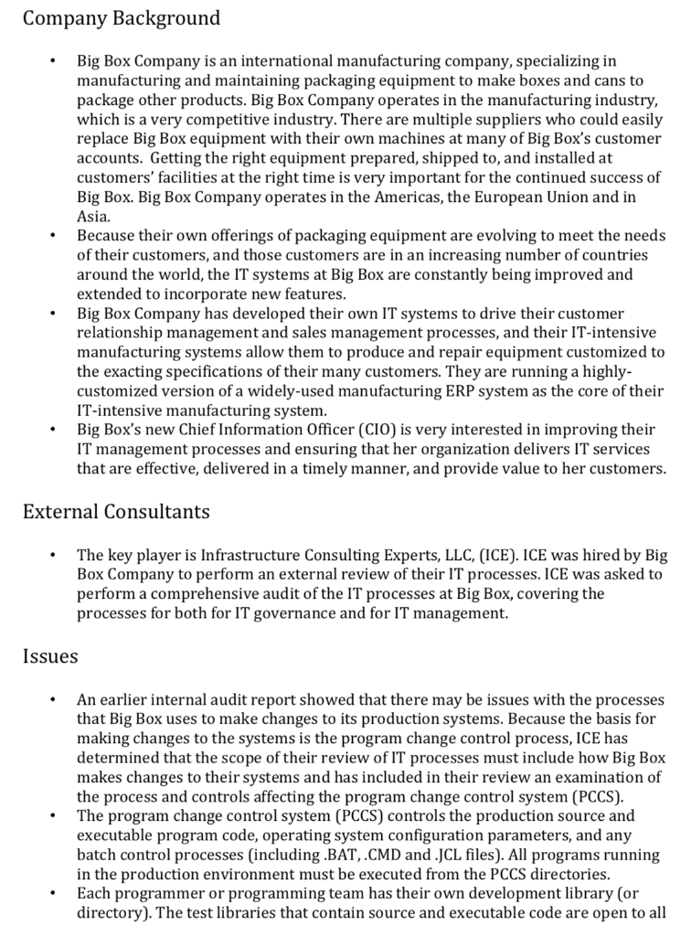 Questions: What are the main steps required for