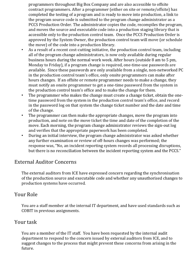 Questions: What are the main steps required for