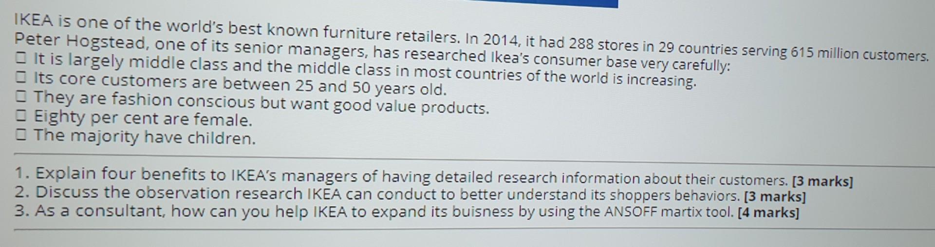 it is a marketing case study ..please do it