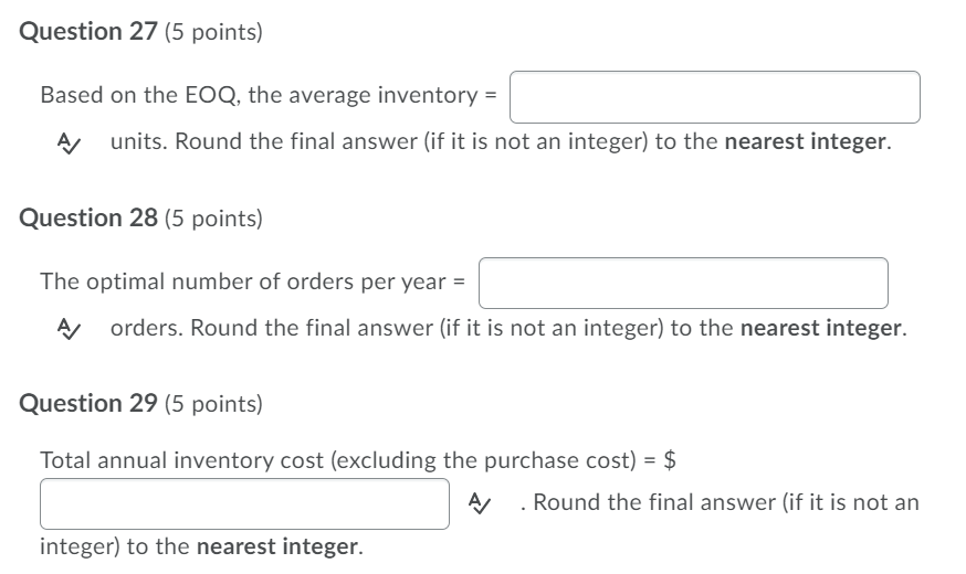 Part 2: Problem-solving Questions [Chapter 12]