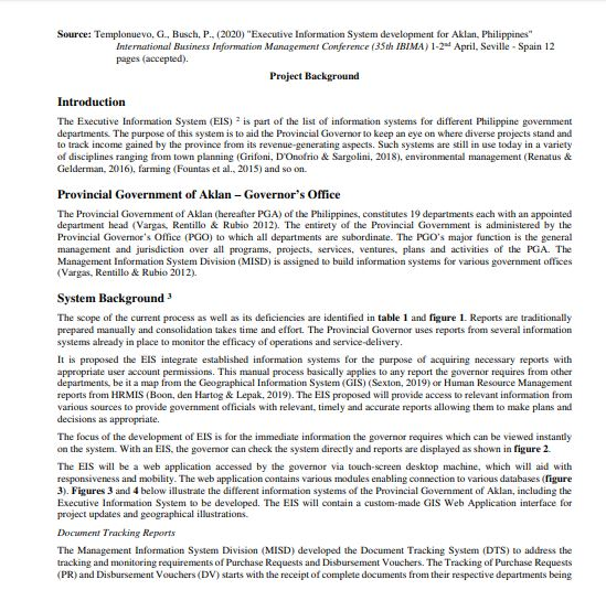 Source: Templonuevo, G., Busch, P. (2020)