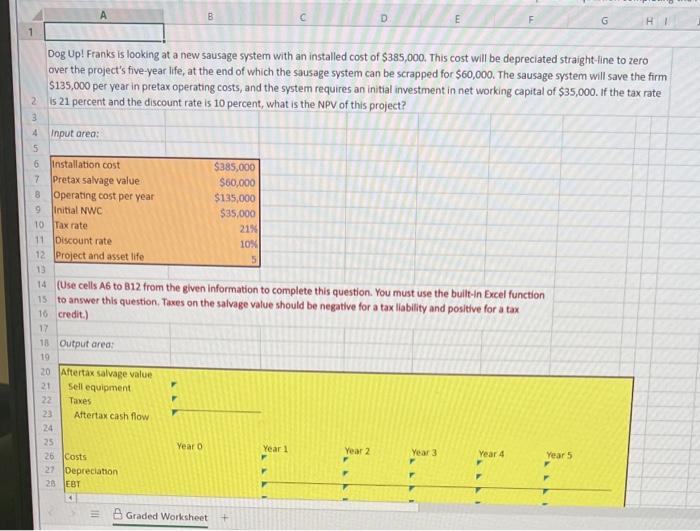 answer in excel formula Dog Up! Franks is looking
