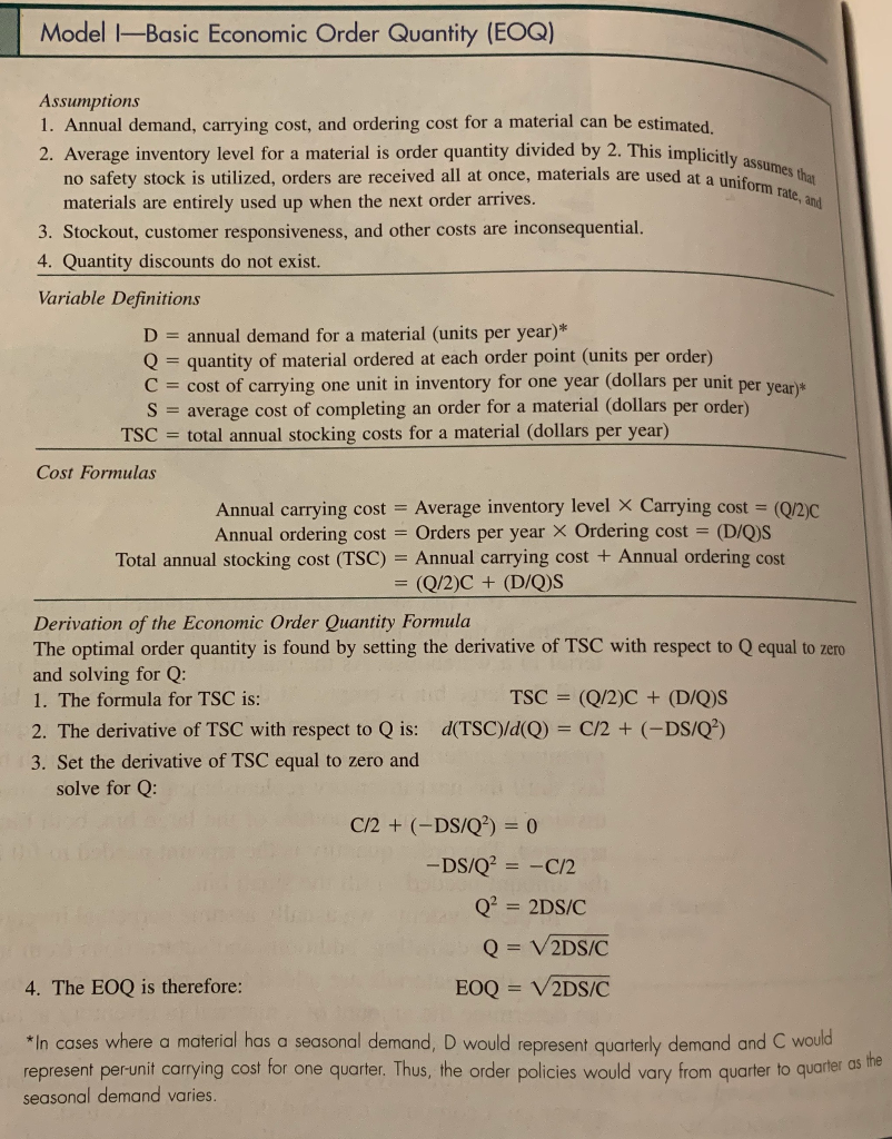 show all work and explain 13. A production