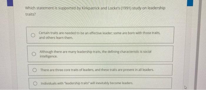 please answer all questions, thank you. Trait