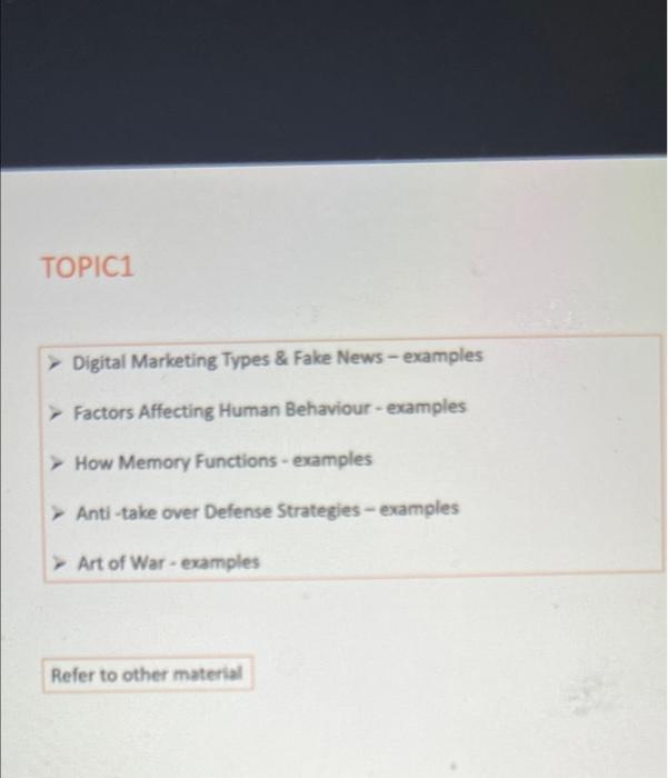 Write 800- 1000 words based on this topic