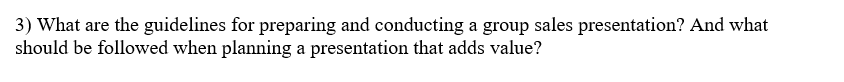 3) What are the guidelines for preparing and