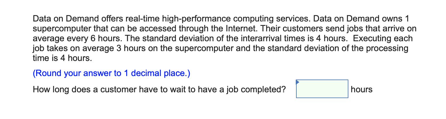 Data on Demand offers real-time high-performance