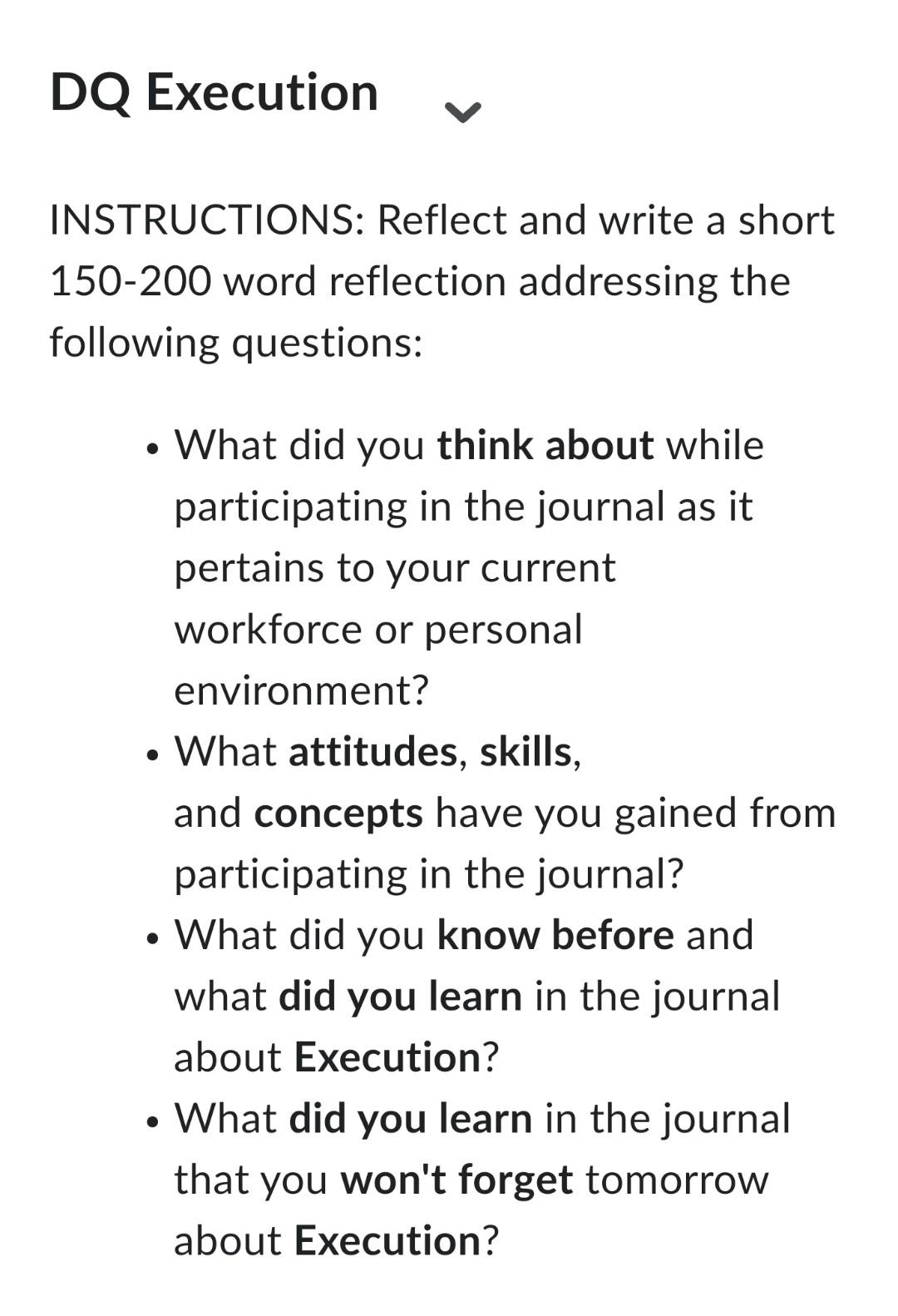 please answer this discussion question according