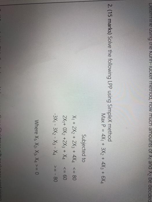 Quantitive analysis ! please do not make short