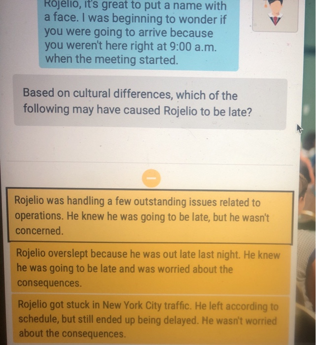 Rojelio, it's great to put a name with a face. I