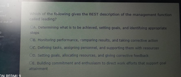 Which of the following gives the BEST description