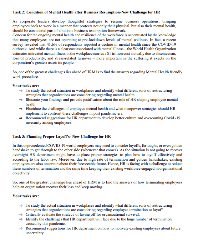 Please do it Correctly Preface of the Assignment