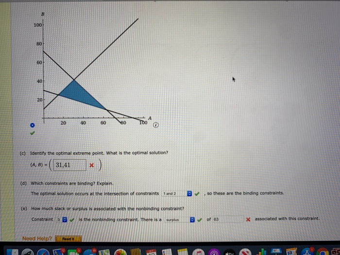 I believe part (c) is correct, please double