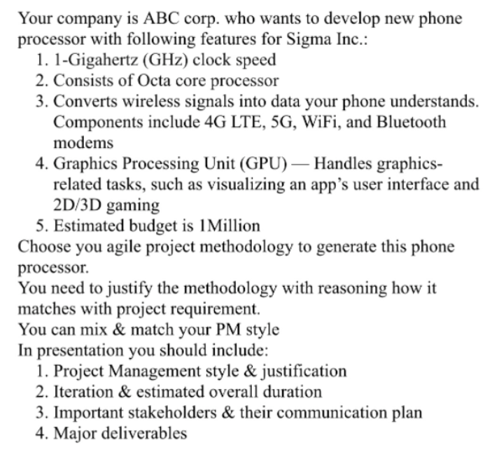 Task - You have to look at the financial