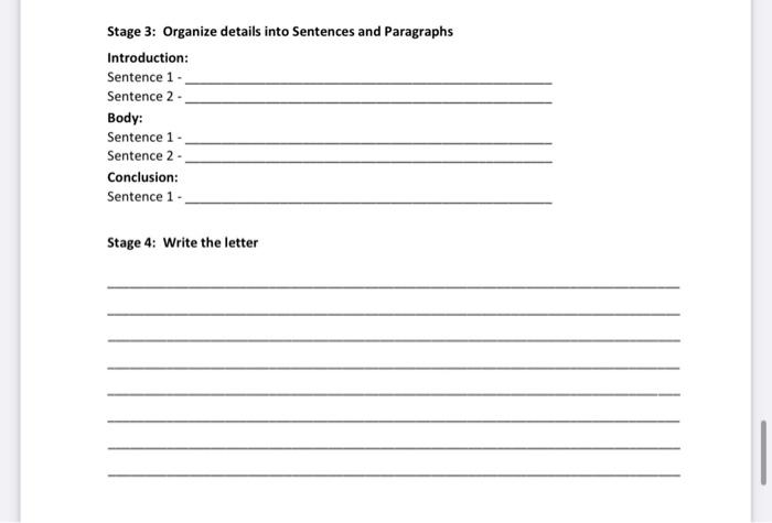 Letter of Regret Situation: You are the Human