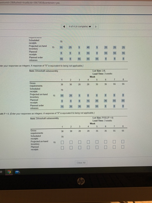 MGNT 3430 Spring 2020 Term B Online Homework: M4