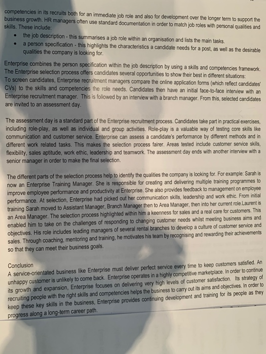 the case study indicates that there may ne