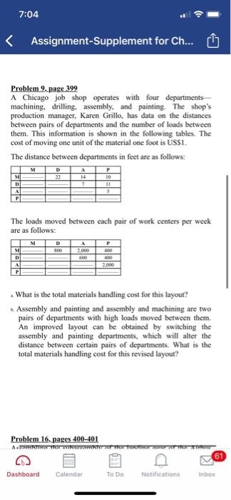 7:04 < < Assignment-Supplement for Ch... Problem