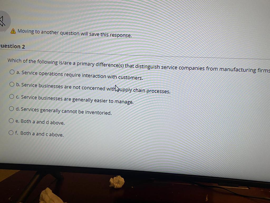 A Moving to another question will save this