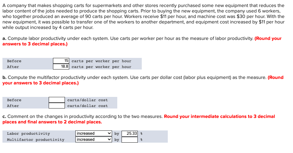 A company that makes shopping carts for