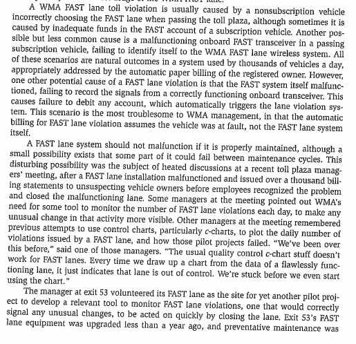 CASE STUDY: EXIT 53 WMA FAST LANE TOLL SYSTEM,