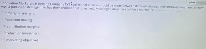 Innovation Marketers is helping Company xyz