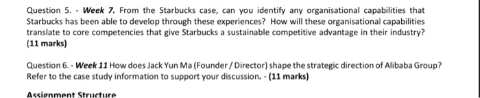 no case study is mentioned Question 5. - Week 7.