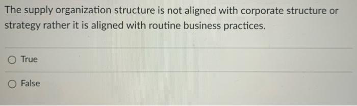 The objectives of the supply function is that it
