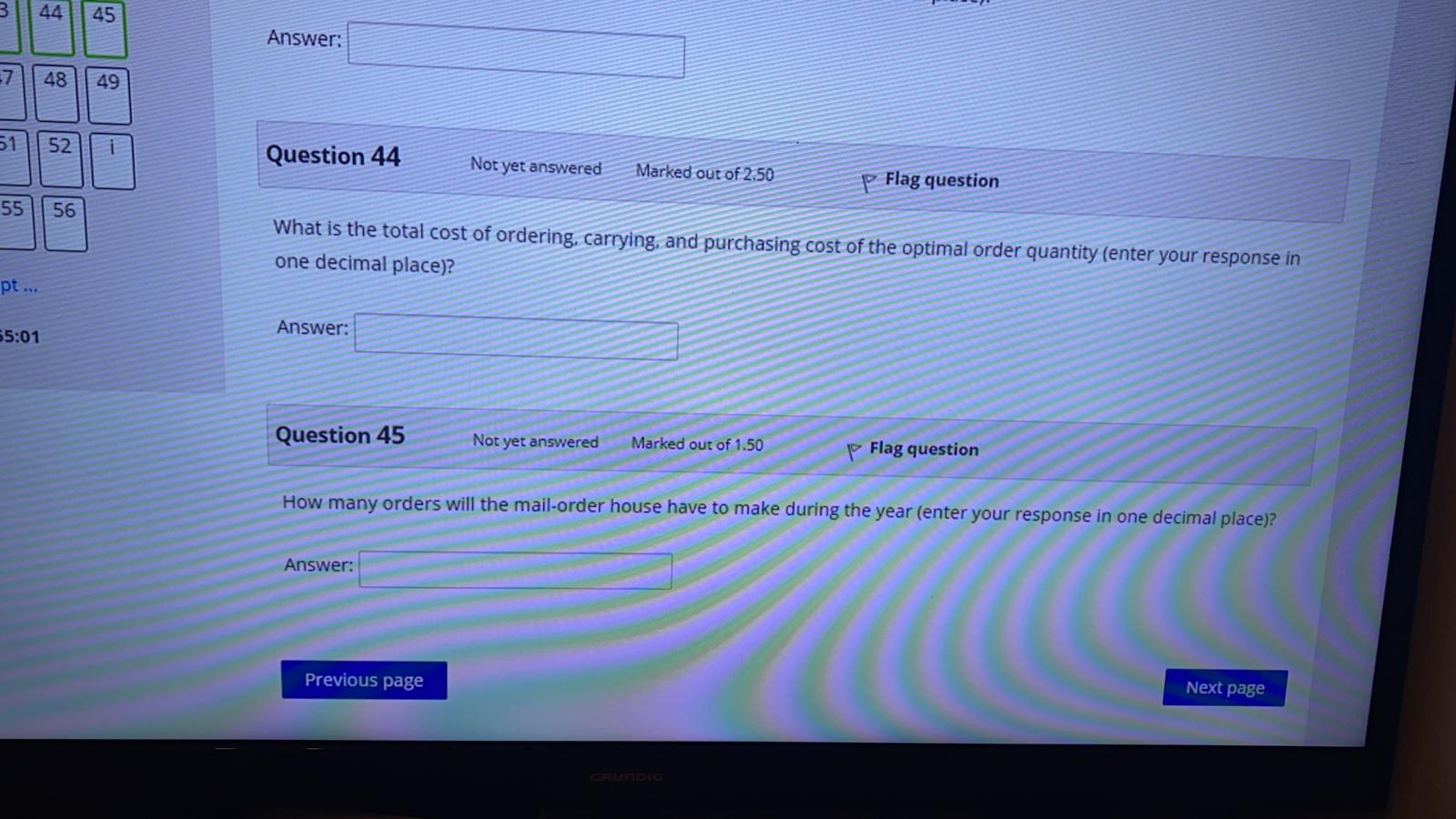 Recording n Information p Flag question 3 4. 00 9