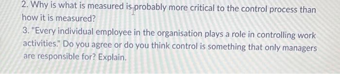 2. Why is what is measured is probably more