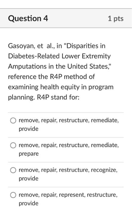 Gasoyan, et al., in "Disparities in