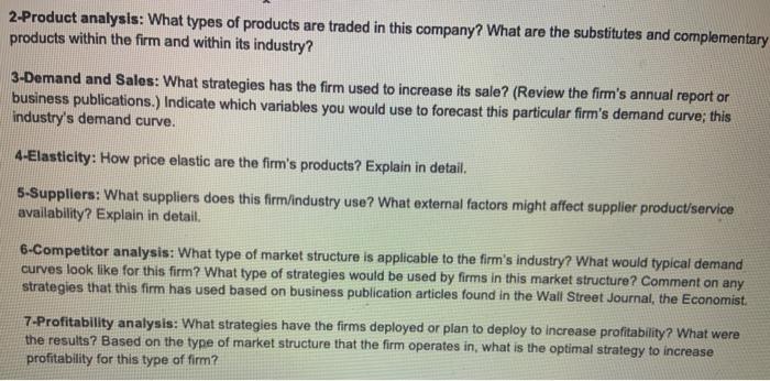 about apple Inc 2-Product analysis: What types of