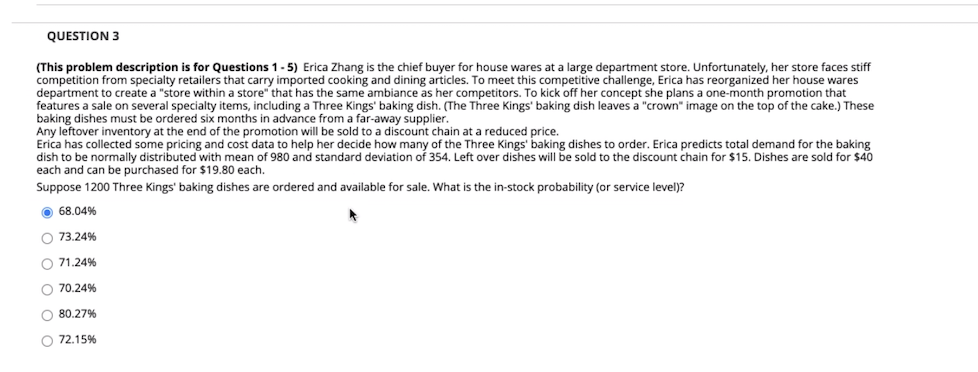 2nd time same ans 68 pcnt is incorrect ans i want