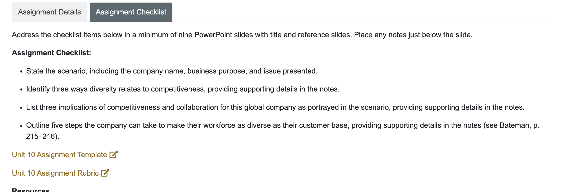 Course Outcomes assessed in this assignment: