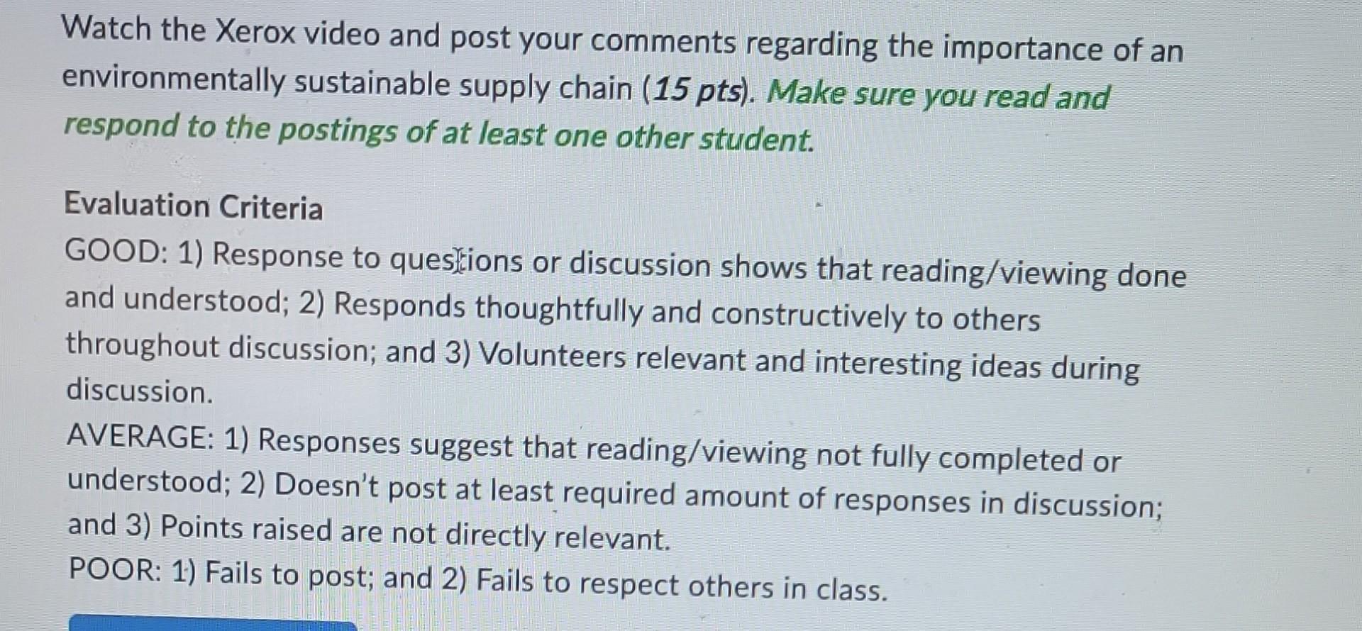 Watch the Xerox video and post your comments