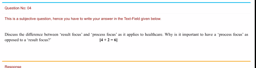 Question No: 04 This is a subjective question,