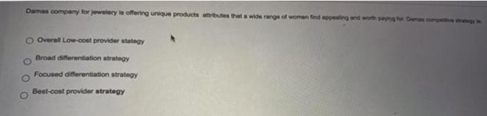 Damas company for jewelry is offering unique