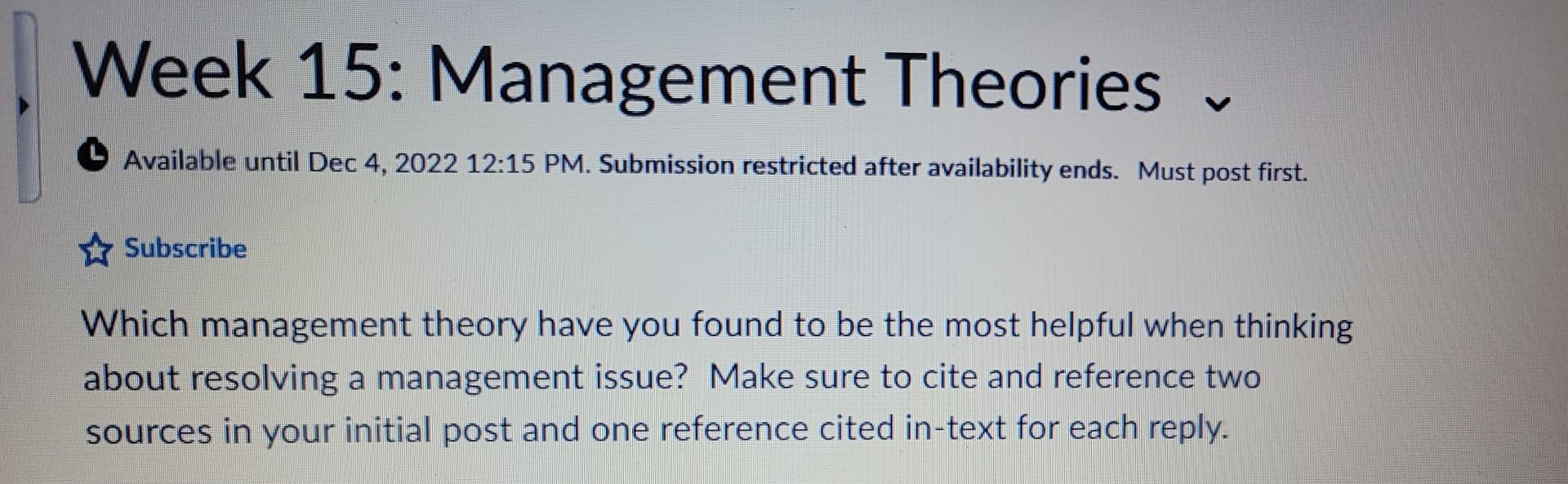 Note: Please provide at least 2 references for