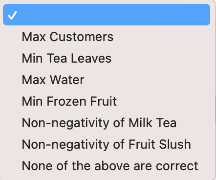 Students decided to open up a bubble tea caf on