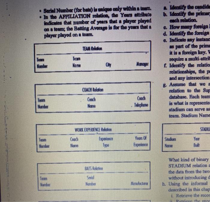 team, ributo olayed that a ongger a. Identify the