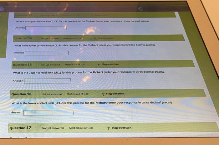 What is the upper controllimit cucia for this