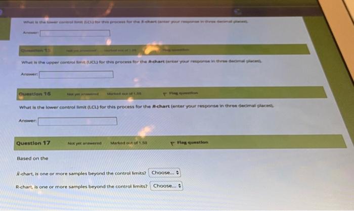 What is the upper controllimit cucia for this