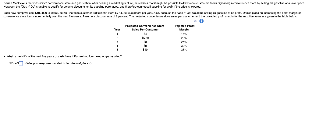 Darren Mack owns the 'Gas n' Go