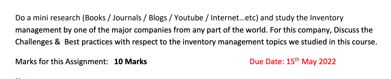 Do a mini research (Books / Journals / Blogs /