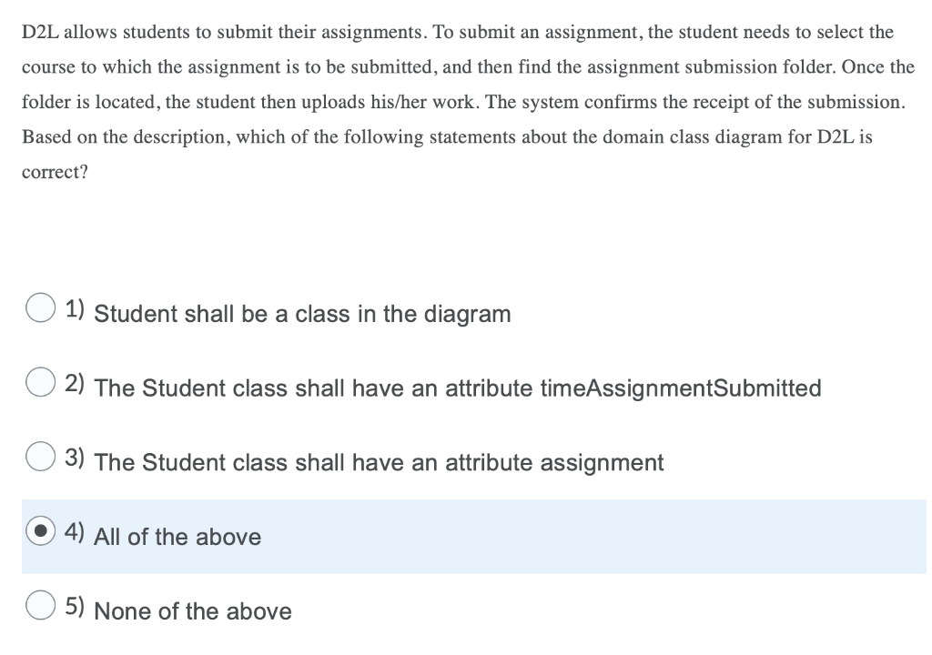 Answer the following questions on system design